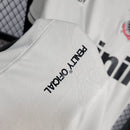 Camisa Corinthians Home 1995/96 Pênalty Masculina retrô, preta com detalhes em branco, modelo clássico do clube, ideal para fãs e colecionadores do Timão"