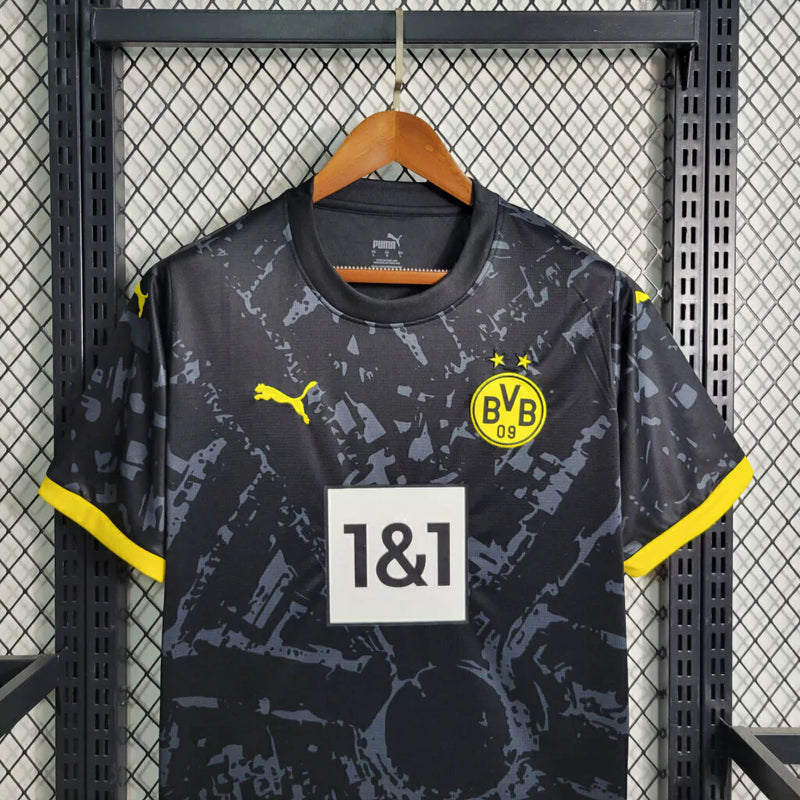 Camisa Borussia Dortmund Away (2) 2023/24 Puma Torcedor Masculina