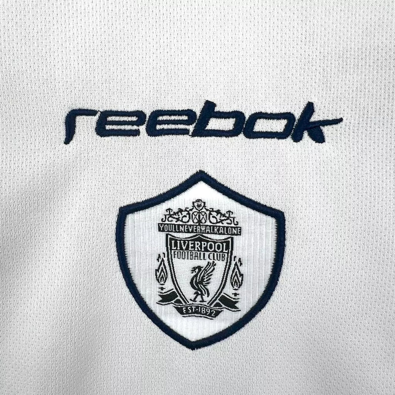 Camisa Liverpool Away (2) 2001/02 Reebok Retrô Masculina