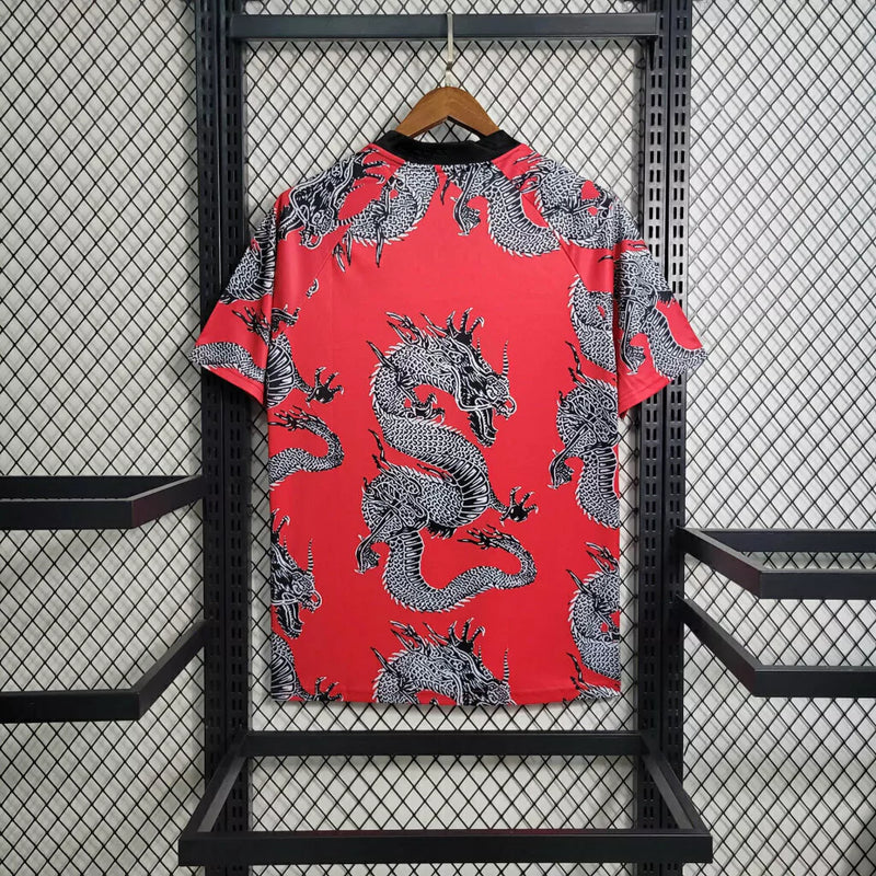 Camisa Manchester United 'Ano Novo Chinês' 2019/20 Adidas Retrô Masculina