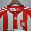 Camisa Bayern de Munique Home I 2010/11 Adidas Retrô Masculina - Vermelha