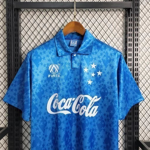 Camisa Cruzeiro Home (1) 1993/94 Finta Retrô Masculina