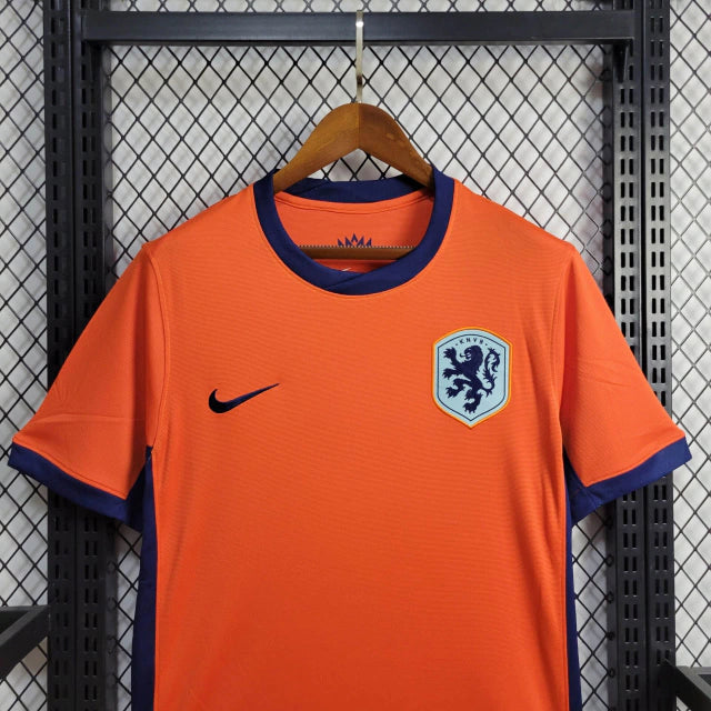 Camisa Holanda Home (1) 2024 Nike Torcedor Masculina