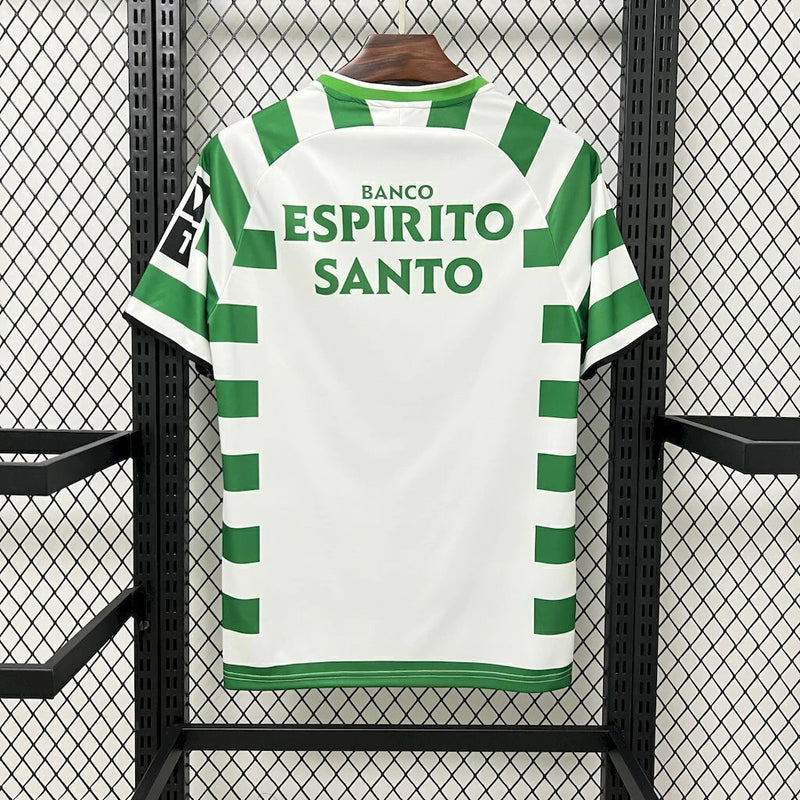 Camisa Sporting Retrô 2003/04  CR7 torcedor masculina