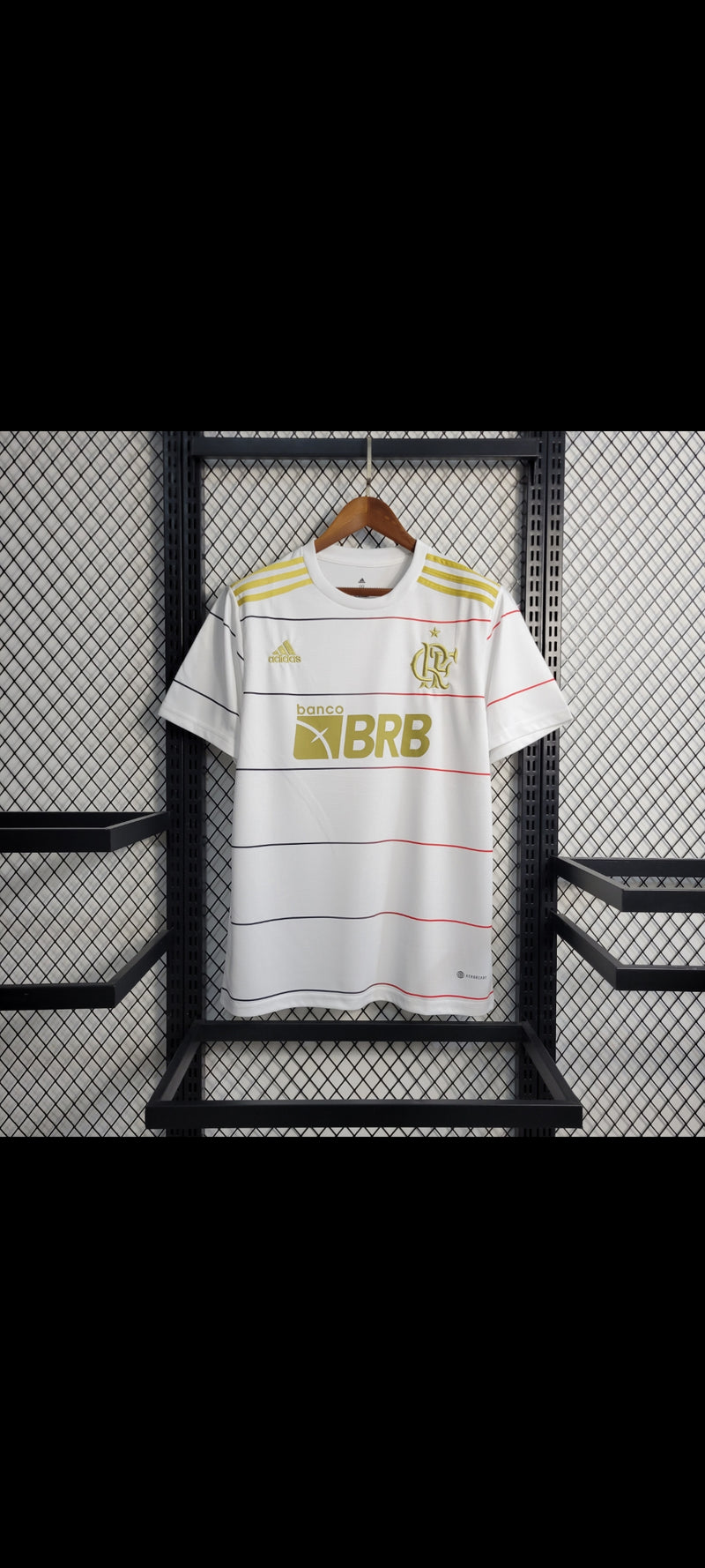 Camisa Flamengo White Concept 2022/23  Adidas Torcedor Masculino