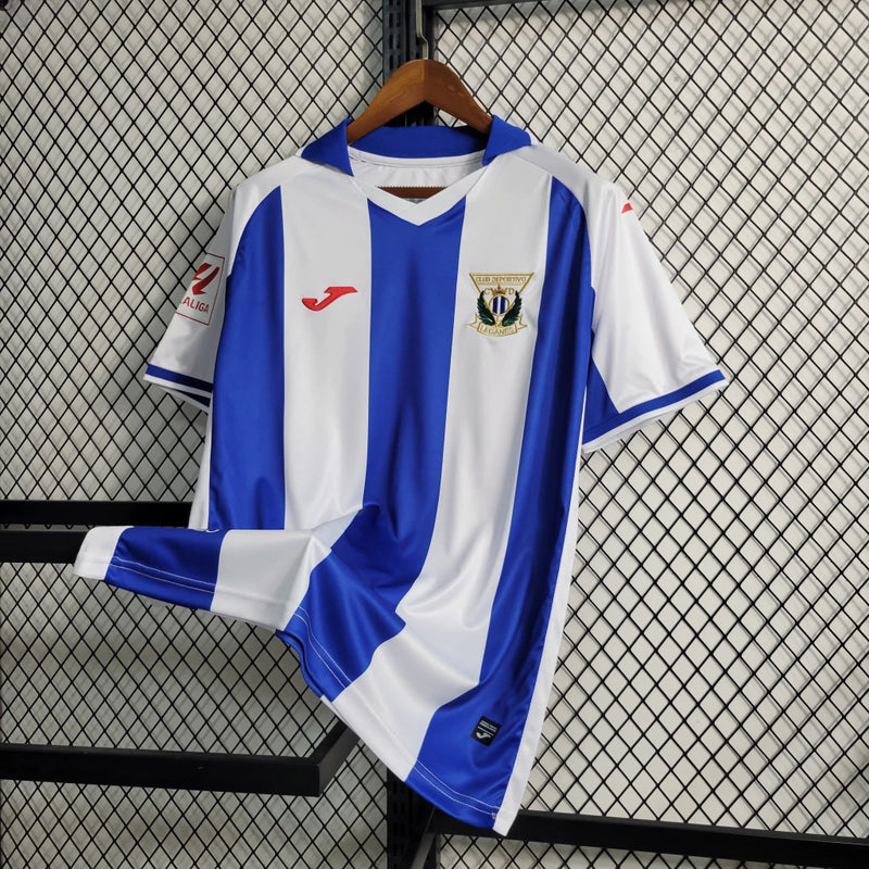 Camisa Leganes l 23/24 Joma Torcedor Masculina - Branco e Azul