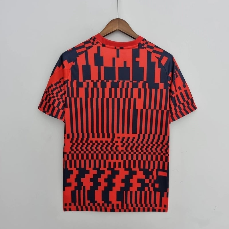 Camisa RB Leipzig Treino 2022/23 Nike Torcedor Masculina - Vermelha