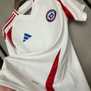 Camisa Chile Away II 2024/25 Adidas Torcedor Masculina - Branca