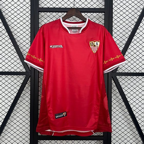 Camisa Retro Sevilla 2003/04 Joma Torcedor masculina - vermelha
