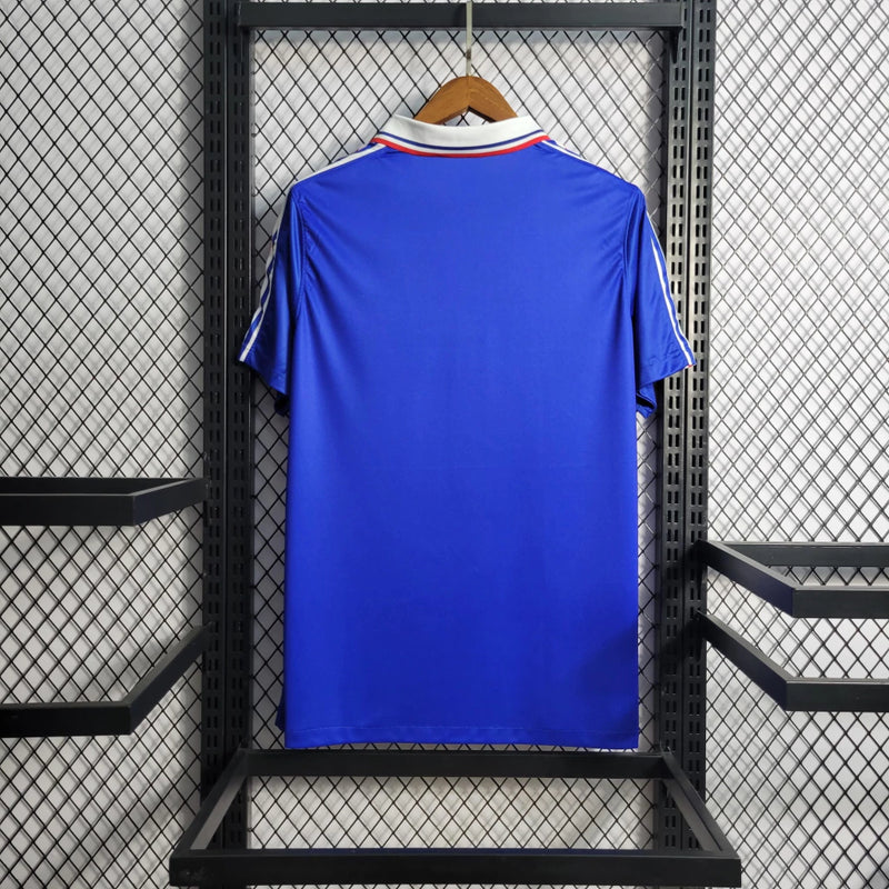 Camisa França Home (1) 1994 Adidas Retrô Masculina