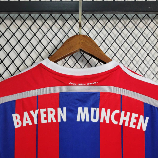 Camisa Retrô Bayern de Munique Home I 2014/15 Adidas  Masculina