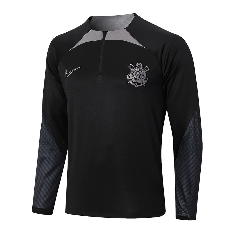Conjunto Corinthians Nike 24/25 Agasalho e Calça Preto