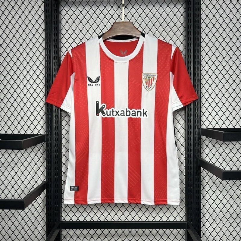 Camisa Athletic Bilbao Home (1) 2024/25 Castore Torcedor Masculina