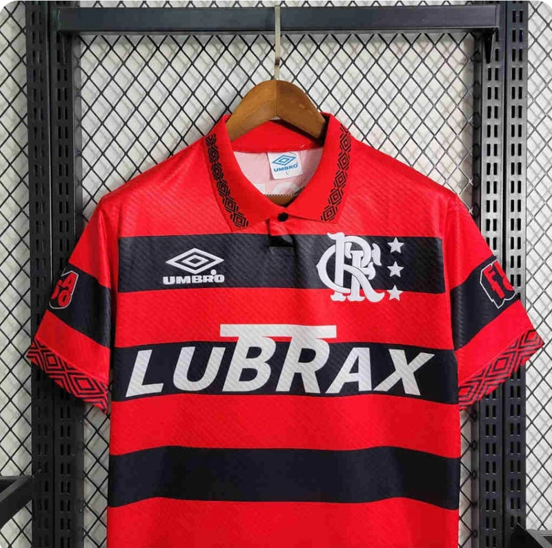 Camisa flamengo Retrô 1994/95 Umbro Torcedor masculina preto/vermelho