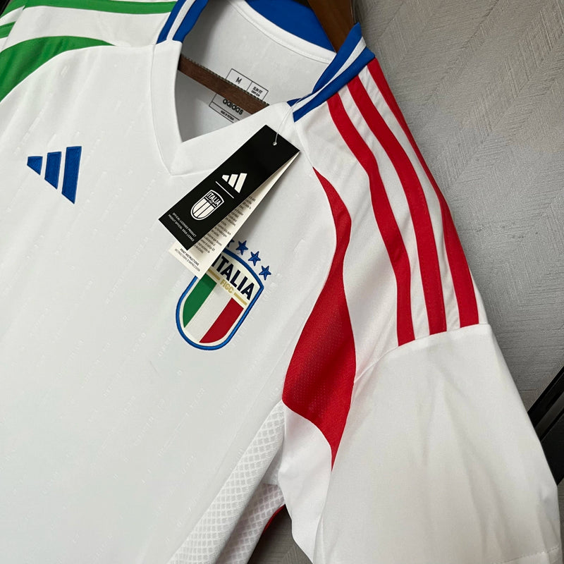 Camisa Itália Away II 2024/25 Adidas Torcedor Masculina - Branca