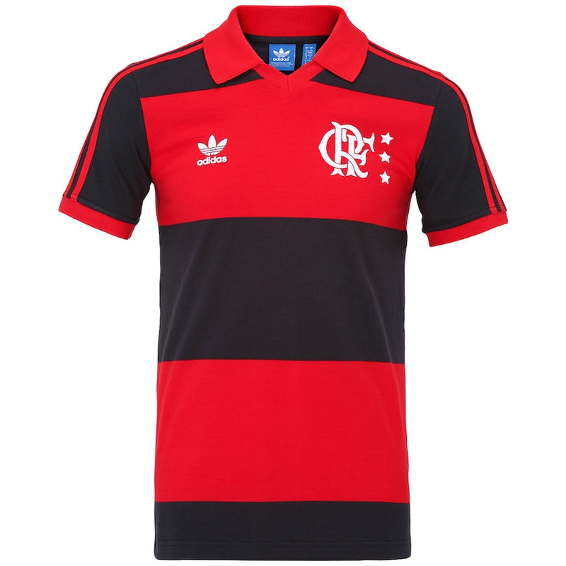Camisa Retrô Flamengo 1982 Adidas Masculina