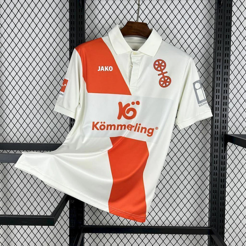 Camisa Mainz 05 "Edição 120 Anos" 2024/25 Torcedor Masculina - Branca