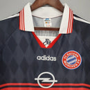 Camisa Bayern de Munique Away II 1997/99 Adidas Retrô Masculina - Azul