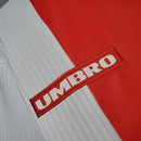 Camisa Ajax Home I 1997/98 Umbro Retrô Masculina - Branca