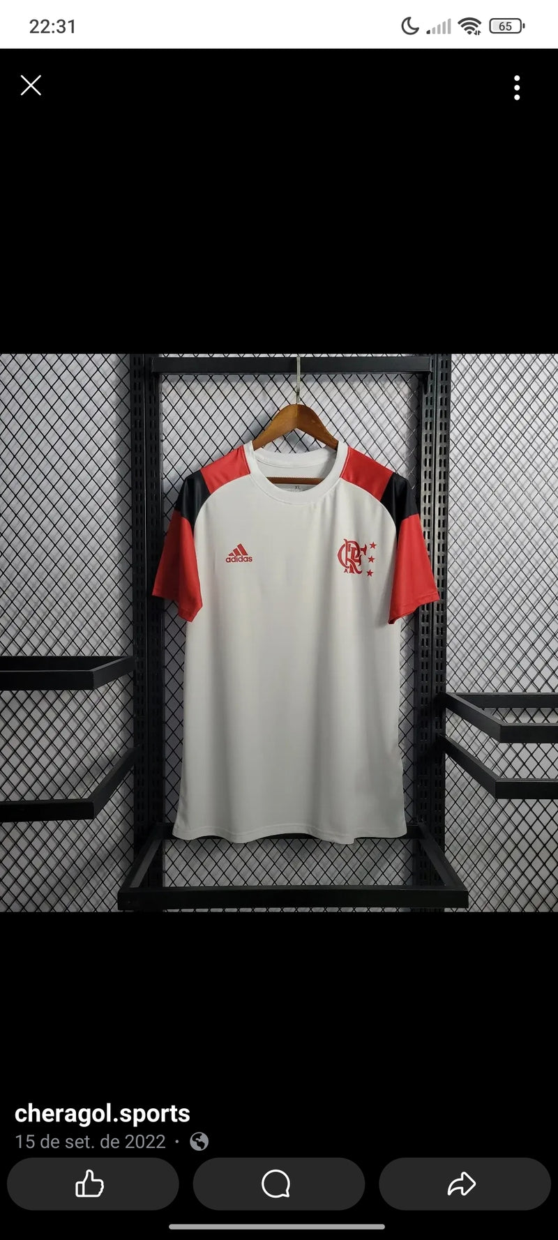 Camisa flamengo 2020/21 Adidas Torcedor Masculina - branca