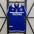Camisa Schalke 04 Home I 2000/01 Adidas Retrô Masculina - Azul