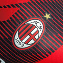 Camisa AC Milan Home I 2023/24 Puma Jogador Masculina - Preta e Vermelha
