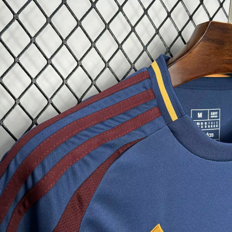 Camisa Roma Third (3) 2024/25 Adidas Torcedor Masculina
