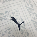 Camisa Itália Away II 2020/21 Puma Torcedor masculina, branca, com escudo da seleção italiana no peito e detalhes sutis da Puma, feita em tecido leve e respirável, modelo com caimento confortável, ideal para torcer, treinos leves e uso casual.”