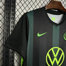 Camisa Wolfsburg Away II 2024/25 Nike Torcedor Masculina - Preta