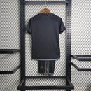 Kit Infantil Flamengo Third (3) 2023/24 Adidas preto