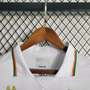 Camisa Venezia Away II 2023/24 Kappa Torcedor Masculina Branca – Manga Longa, uniforme masculino de futebol, tecido leve e respirável, escudo do Venezia em destaque, design moderno e exclusivo.