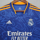 Camisa Real Madrid II 21/22 Azul - Adidas - Masculino Torcedor