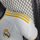 Camisa Real Madrid Home I 2023/24 Adidas Jogador Masculina - Branca