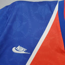 Camisa PSG Home I 1995/96 Nike Retrô Masculina Azul, modelo clássico dos anos 90 com design histórico e acabamento de alta qualidade
