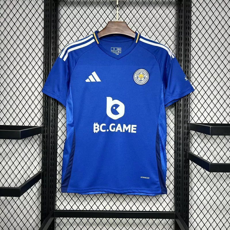 Camisa Leicester City Home (1) 2024/25 Adidas Torcedor Masculina