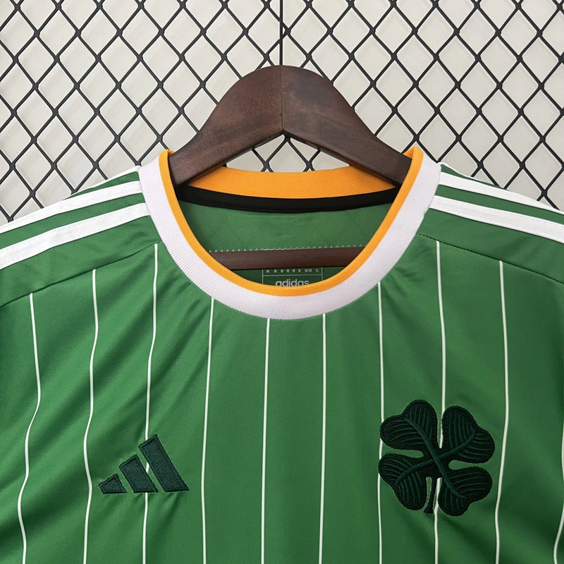 Camisa Celtic 'Irish Origins' 2023/24 Adidas Torcedor Masculina