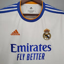 Camisa Real Madrid Home I 2021/22 Adidas Torcedor Masculina - Branca