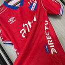 Camisa Nacional Uruguai Away II 2025/26 Torcedor Masculina Vermelha, uniforme vibrante, futebol uruguaio, escudo bordado, conforto, estilo e tradição para torcedores"