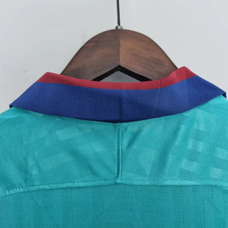 Camisa Barcelona Third III 2019/20 Nike Retrô Masculina - Azul