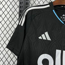 Camisa Charlotte FC Away II 2025/26 Adidas Torcedor Masculina Preta, uniforme MLS, escudo bordado, tecnologia AEROREADY, Waze Mix"