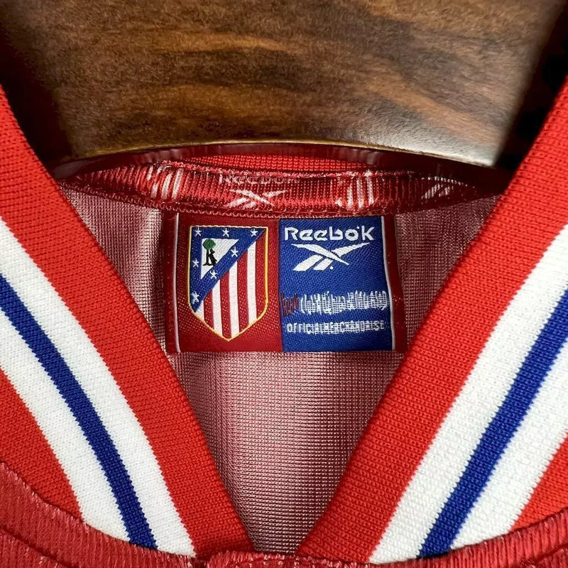 Camisa Atlético de Madrid Home (1) 1999/00 Reebok Retrô Masculina