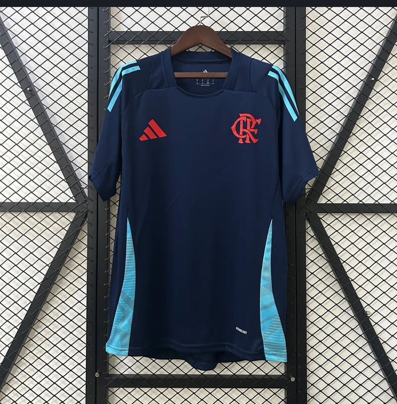 Camisa flamengo treino 2025/26 Adidas Torcedor Masculina - Azul