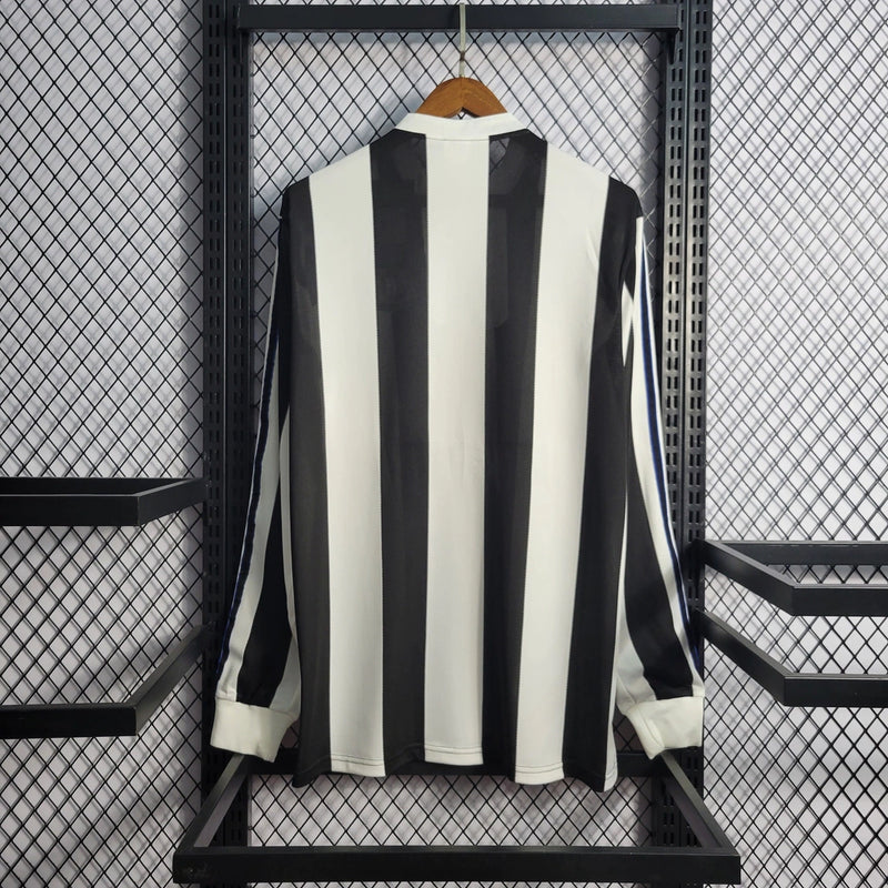 Camisa Retro Newcastle United Manga Longa - 97/99