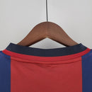 Camisa Barcelona Home I 1998/99 Nike Torcedor Masculina - Grená e Azul