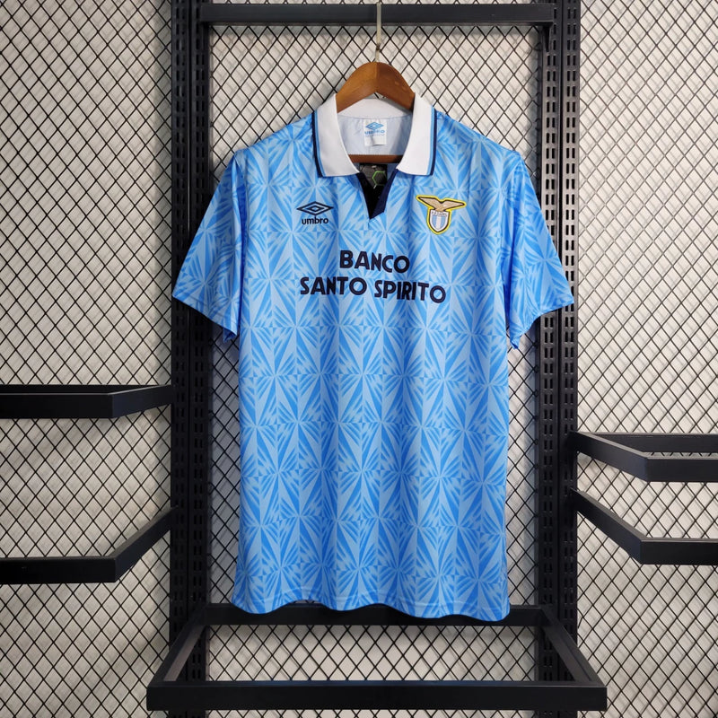 Camisa Lázio Home Retrô (1) 1991 Umbro Torcedor Masculina